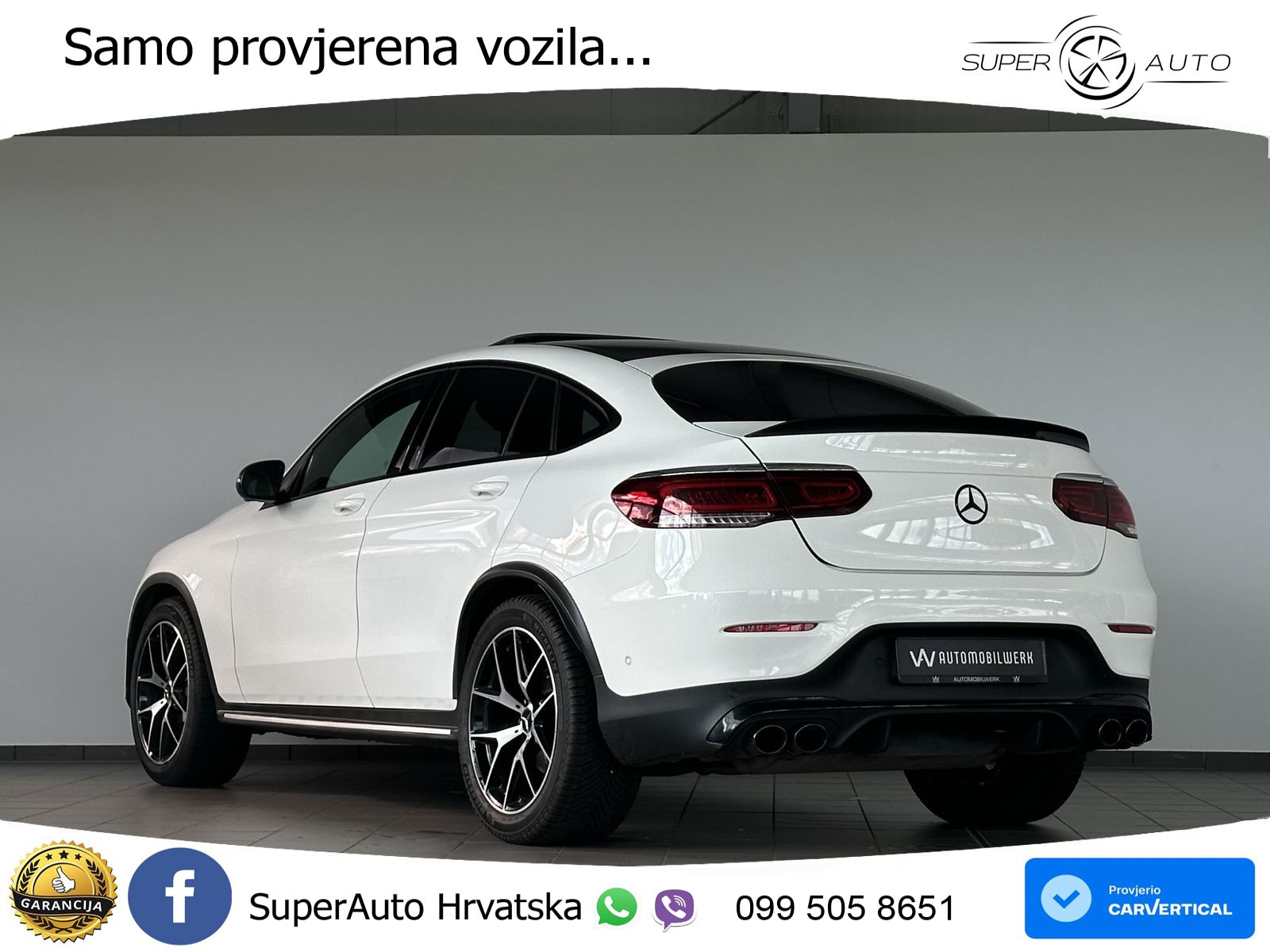 Mercedes GLC Coupe AMG 43 V6 (390 KS) 4MATIC TCT LED+GR SJED+ACC