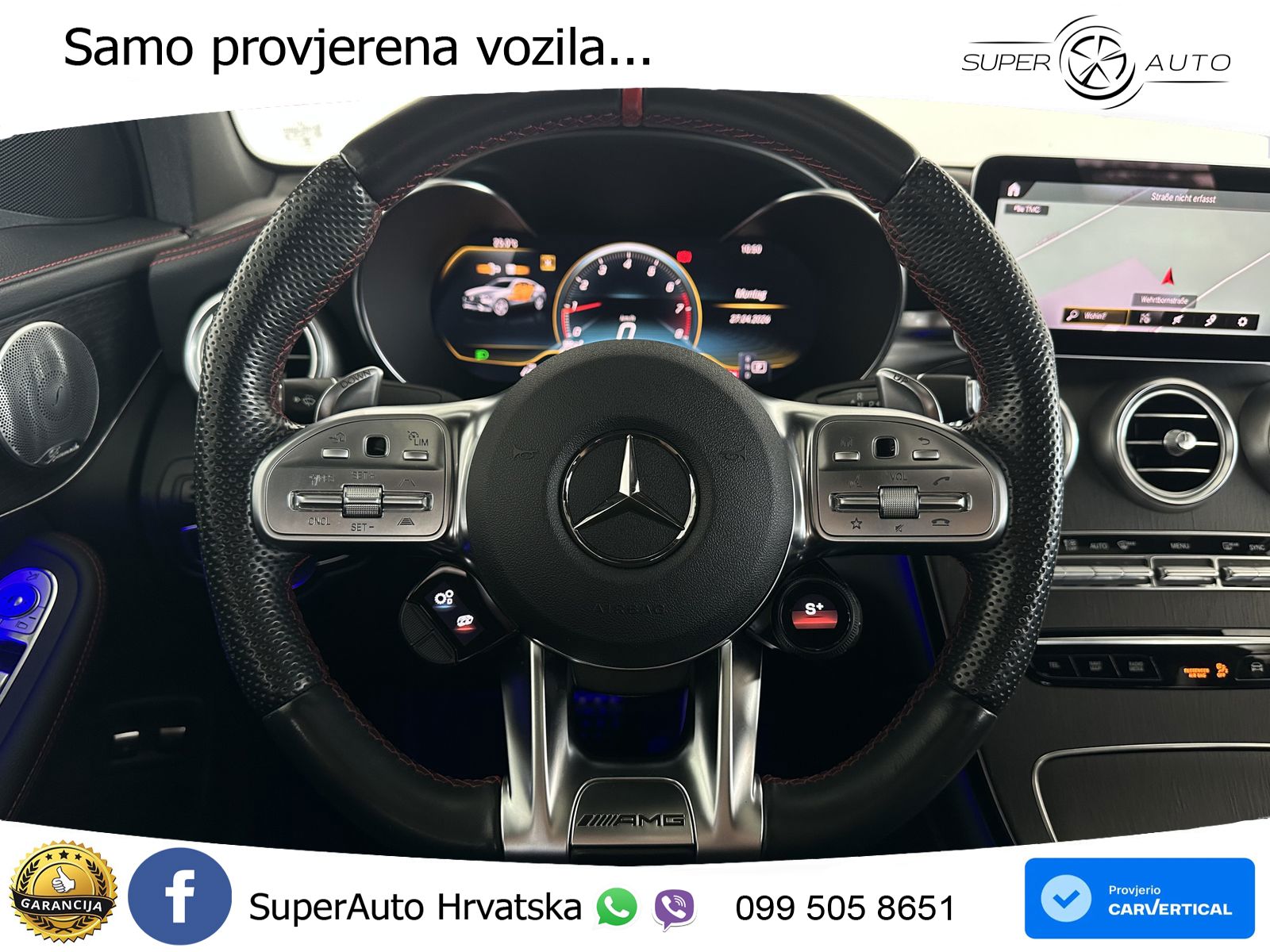 Mercedes GLC Coupe AMG 43 V6 (390 KS) 4MATIC TCT LED+GR SJED+ACC