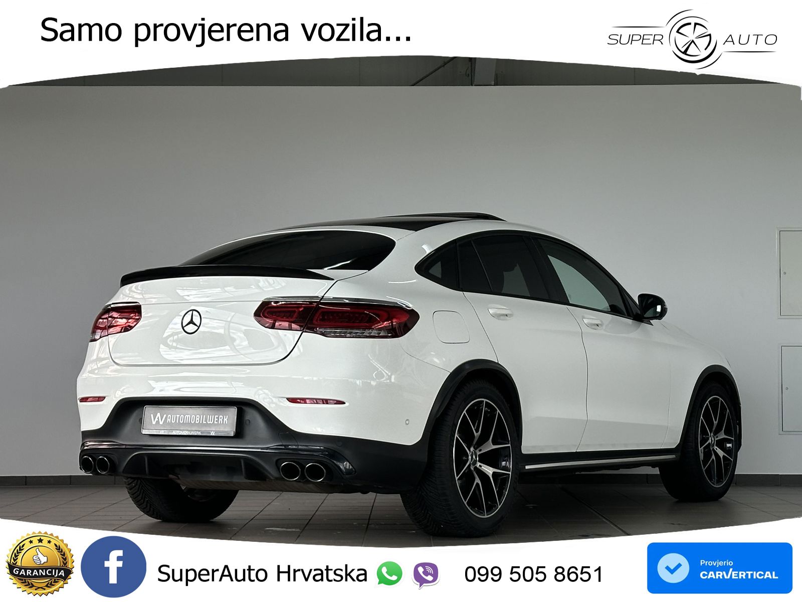 Mercedes GLC Coupe AMG 43 V6 (390 KS) 4MATIC TCT LED+GR SJED+ACC