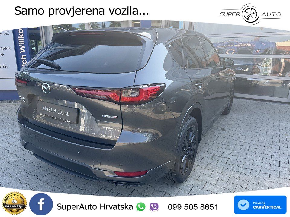 Mazda CX-60 3.3 e-Skyactiv D (254 KS) AWD Automatic MATRIX+GR SJED+KAM
