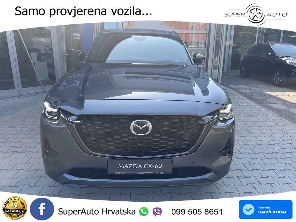 Mazda CX-60 3.3 e-Skyactiv D (254 KS) AWD Automatic MATRIX+GR SJED+KAM