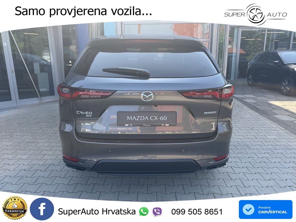 Mazda CX-60 3.3 e-Skyactiv D (254 KS) AWD Automatic MATRIX+GR SJED+KAM