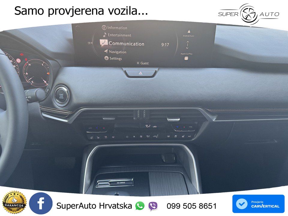 Mazda CX-60 3.3 e-Skyactiv D (254 KS) AWD Automatic MATRIX+GR SJED+KAM