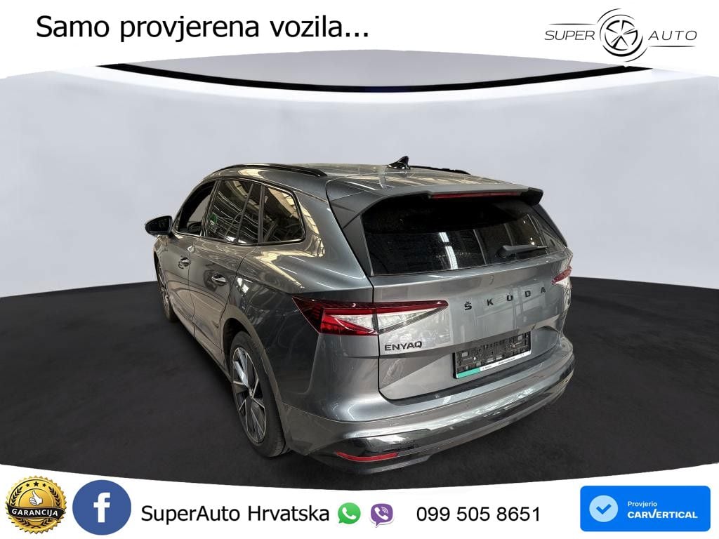 Škoda Enyaq iV 80x 82 kWh (265 KS) AWD SportLine LED+GR SJED+ACC