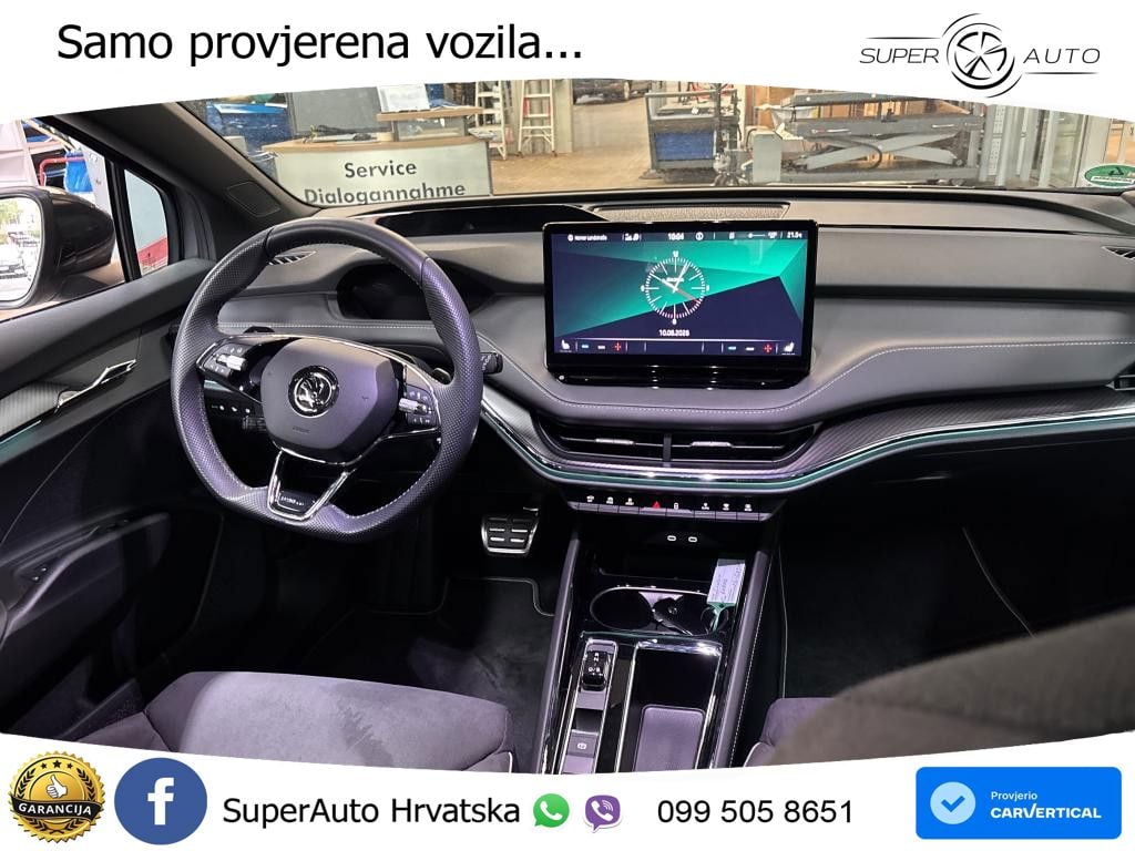 Škoda Enyaq iV 80x 82 kWh (265 KS) AWD SportLine LED+GR SJED+ACC