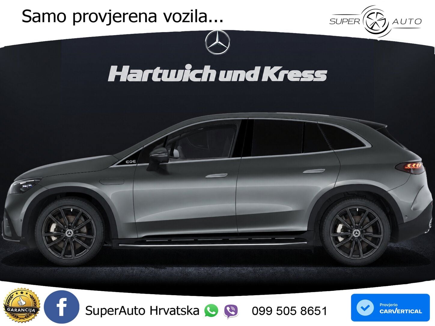 Mercedes EQE SUV 350 98 kWh (292 KS) 4MATIC AMG ACC+HEAD+4xGR SJED+360+PANO