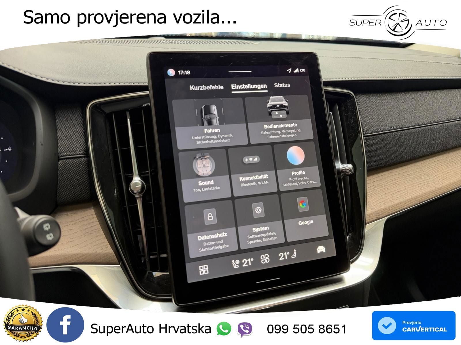 Volvo XC90 2.0 T8 AWD Automatic LED+GR SJED+ACC