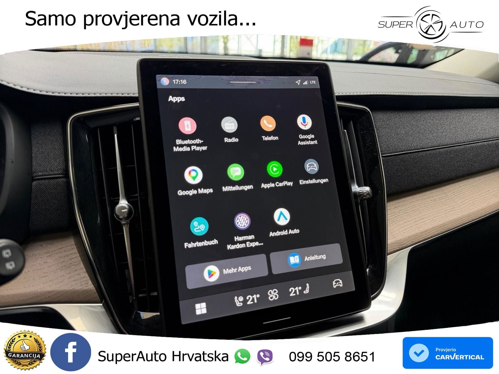 Volvo XC90 2.0 T8 AWD Automatic LED+GR SJED+ACC