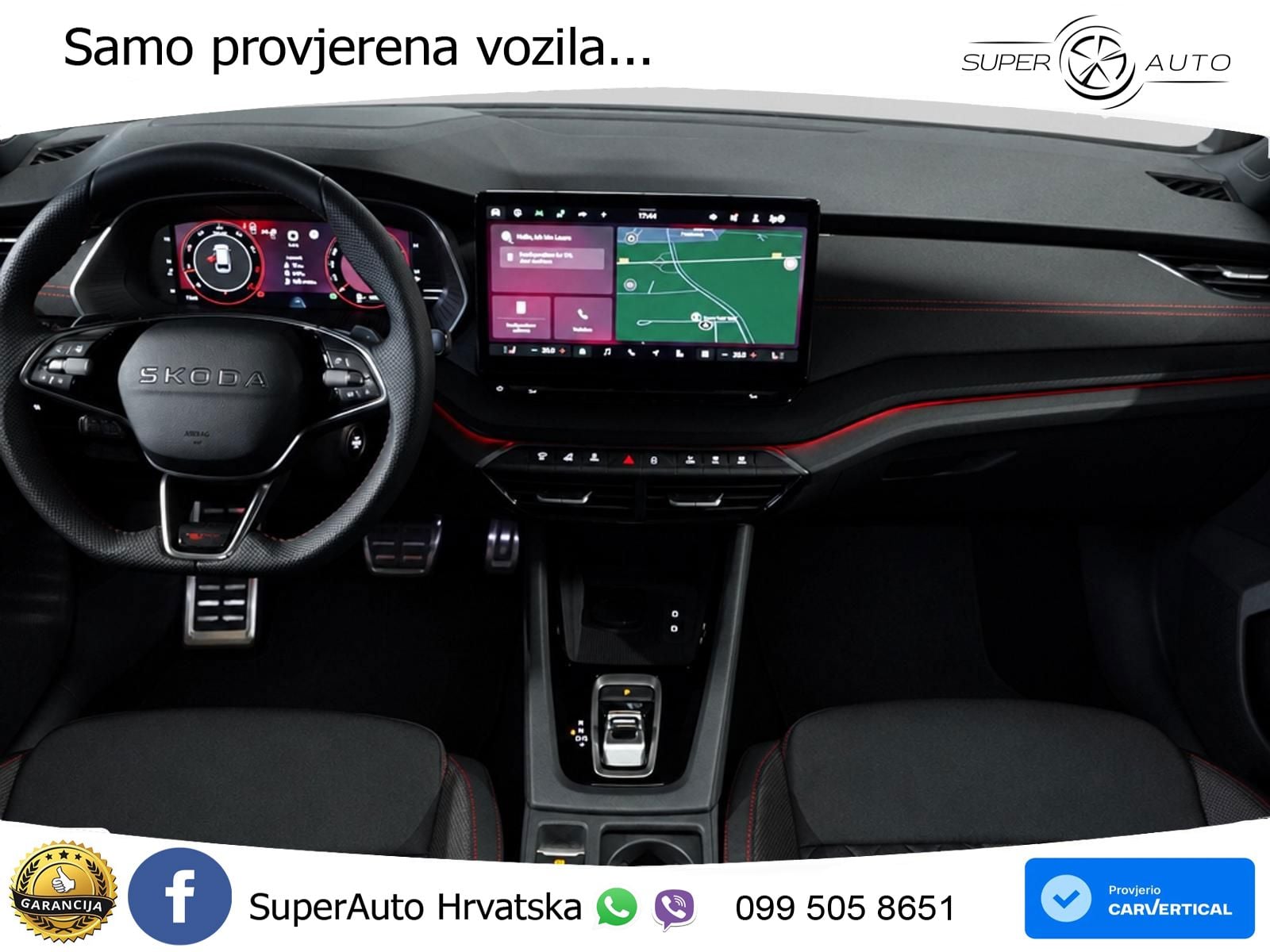 Škoda Octavia Combi RS 2.0 TSI (265 KS) DSG MATRIX+GR SJED+KAM