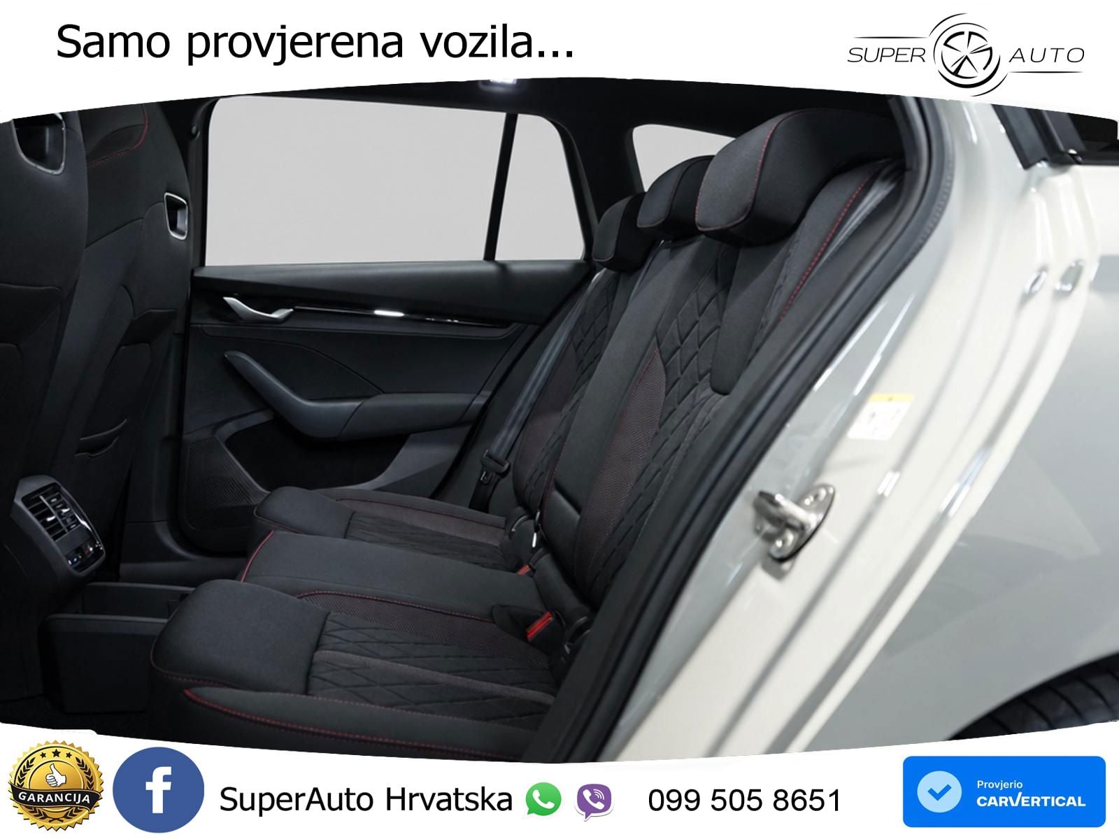 Škoda Octavia Combi RS 2.0 TSI (265 KS) DSG MATRIX+GR SJED+KAM