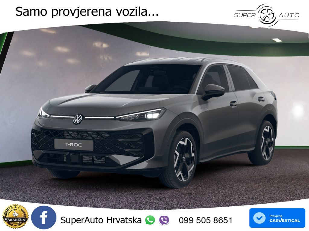 Volkswagen T-Roc 1.5 eTSI (150 KS)  DSG R-Line MATRIX+GR SJED+KAM