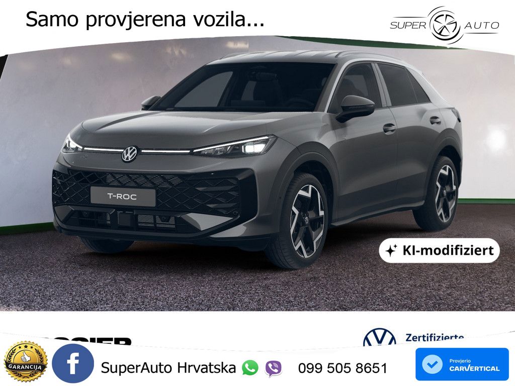 Volkswagen T-Roc 1.5 eTSI (150 KS)  DSG R-Line MATRIX+GR SJED+KAM
