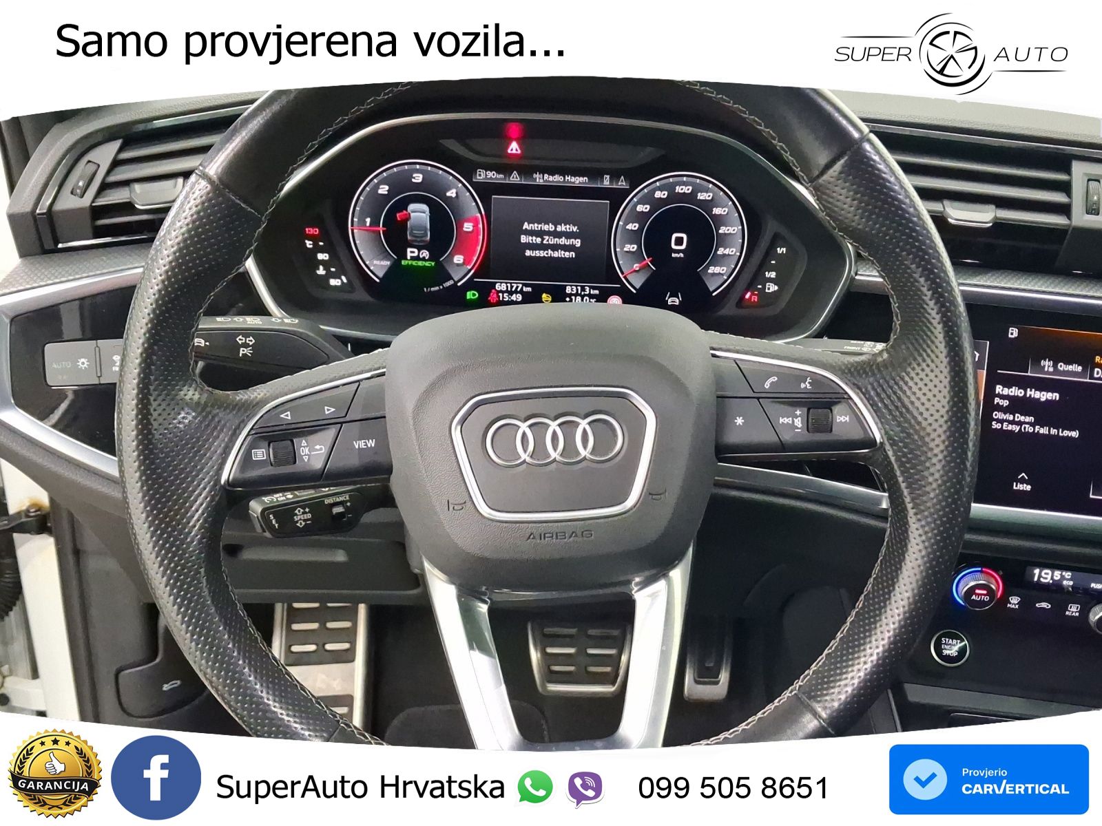 Audi Q3 Sportback 40 TDI (200 KS) quattro S tronic 2x S line LED+GR SJED+ACC