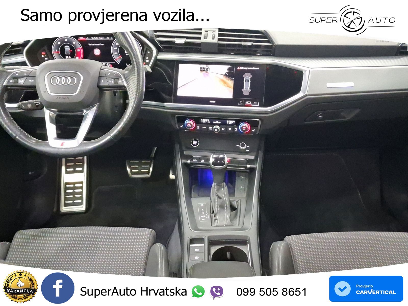 Audi Q3 Sportback 40 TDI (200 KS) quattro S tronic 2x S line LED+GR SJED+ACC