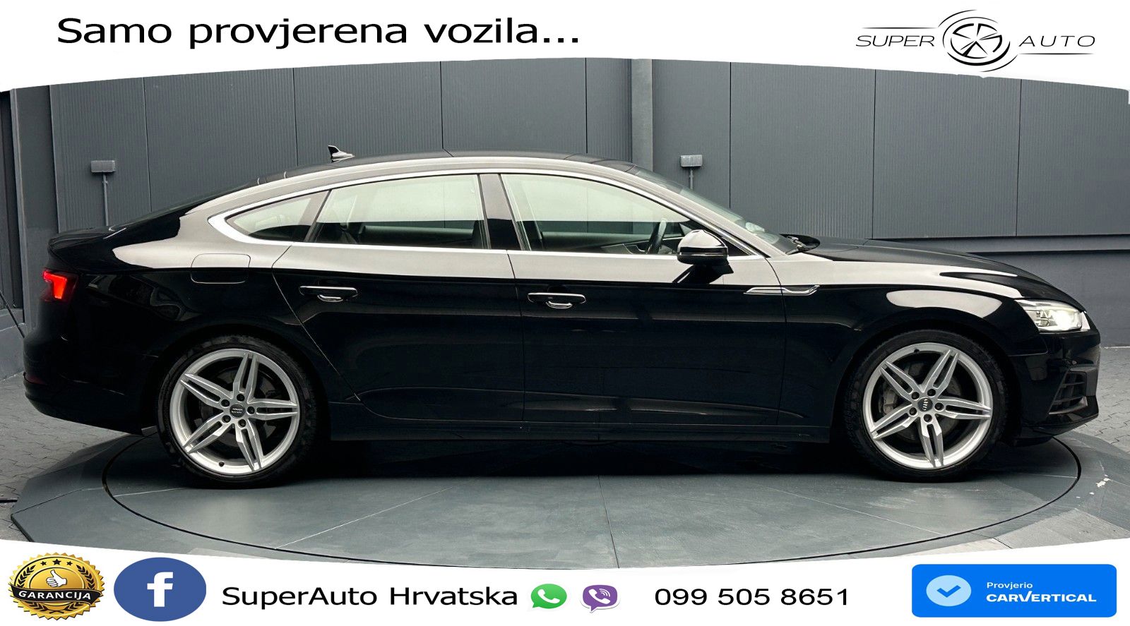 Audi A5 Sportback 50 TDI V6 (286 KS) quattro Tiptronic