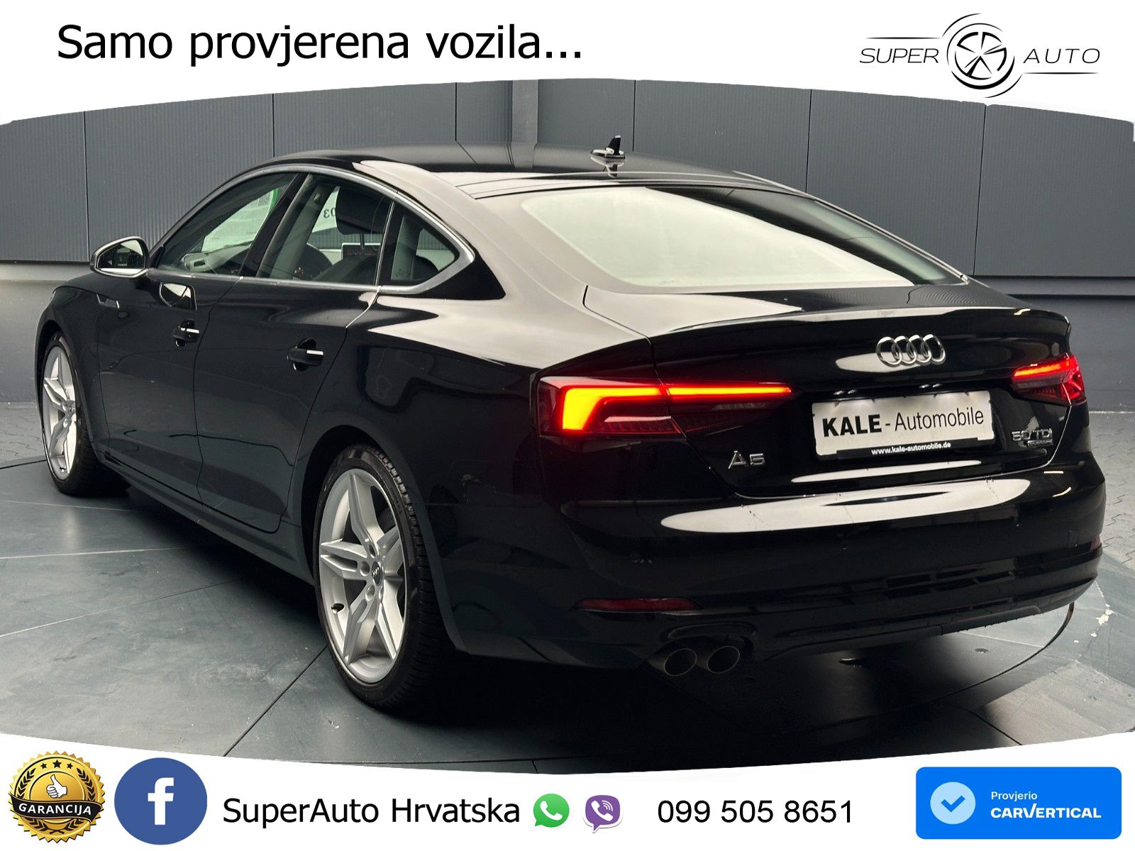 Audi A5 Sportback 50 TDI V6 (286 KS) quattro Tiptronic