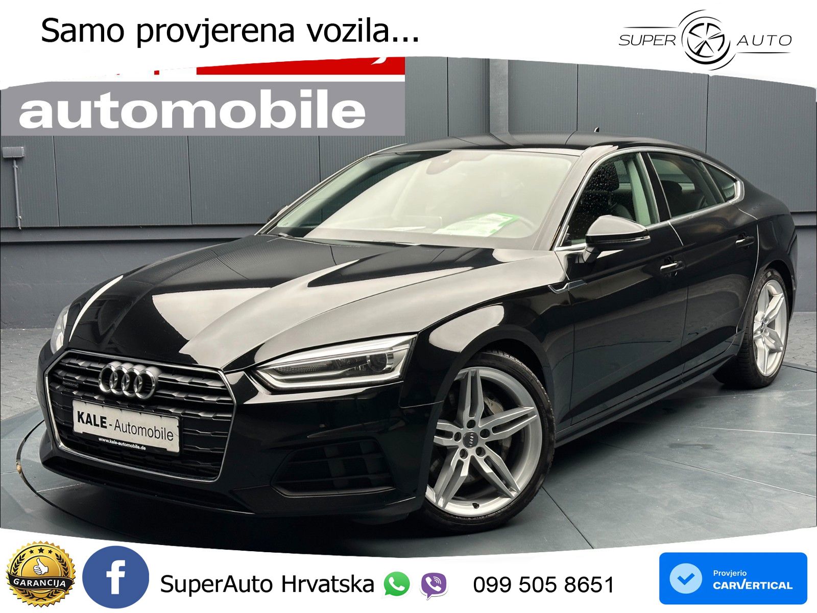 Audi A5 Sportback 50 TDI V6 (286 KS) quattro Tiptronic