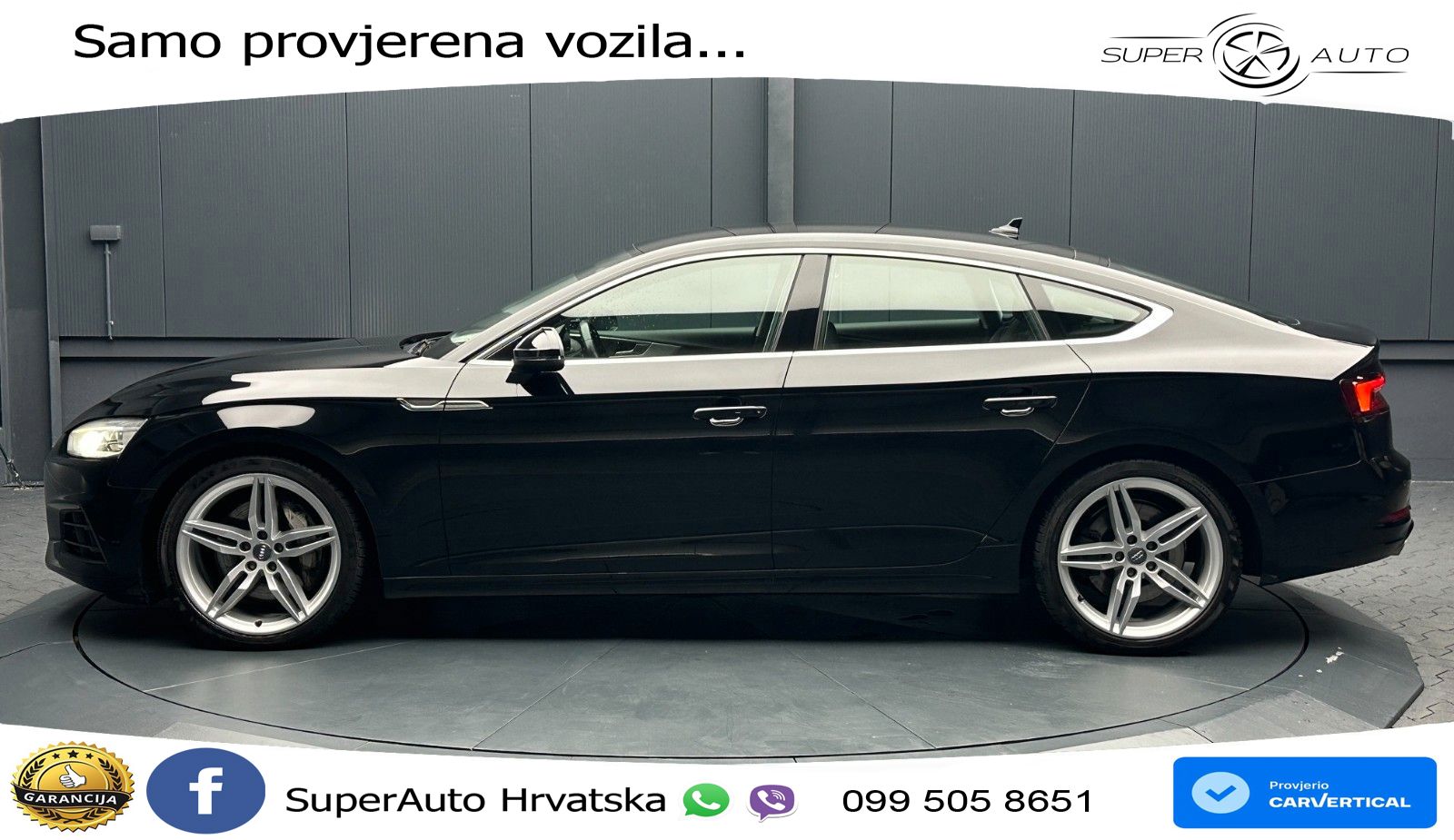 Audi A5 Sportback 50 TDI V6 (286 KS) quattro Tiptronic