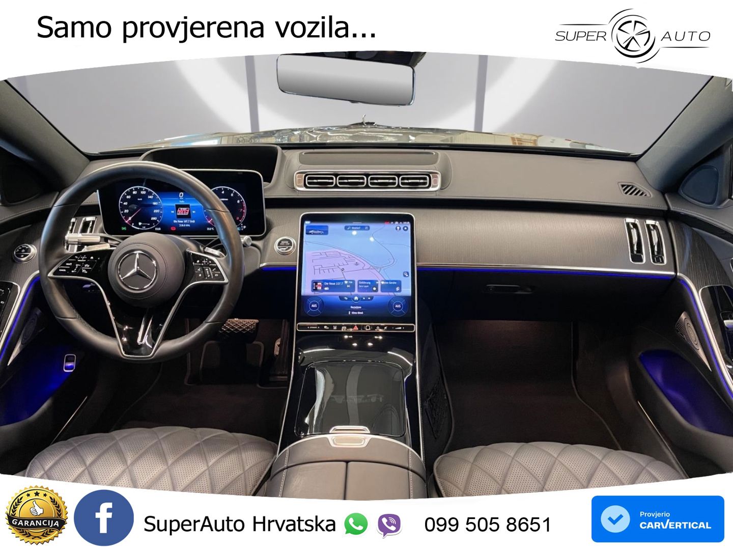 Mercedes S 580 V8 (503 KS) EQ Boost 4MATIC 9G-TRONIC ACC+HEAD+4xGR SJED+360+PANO