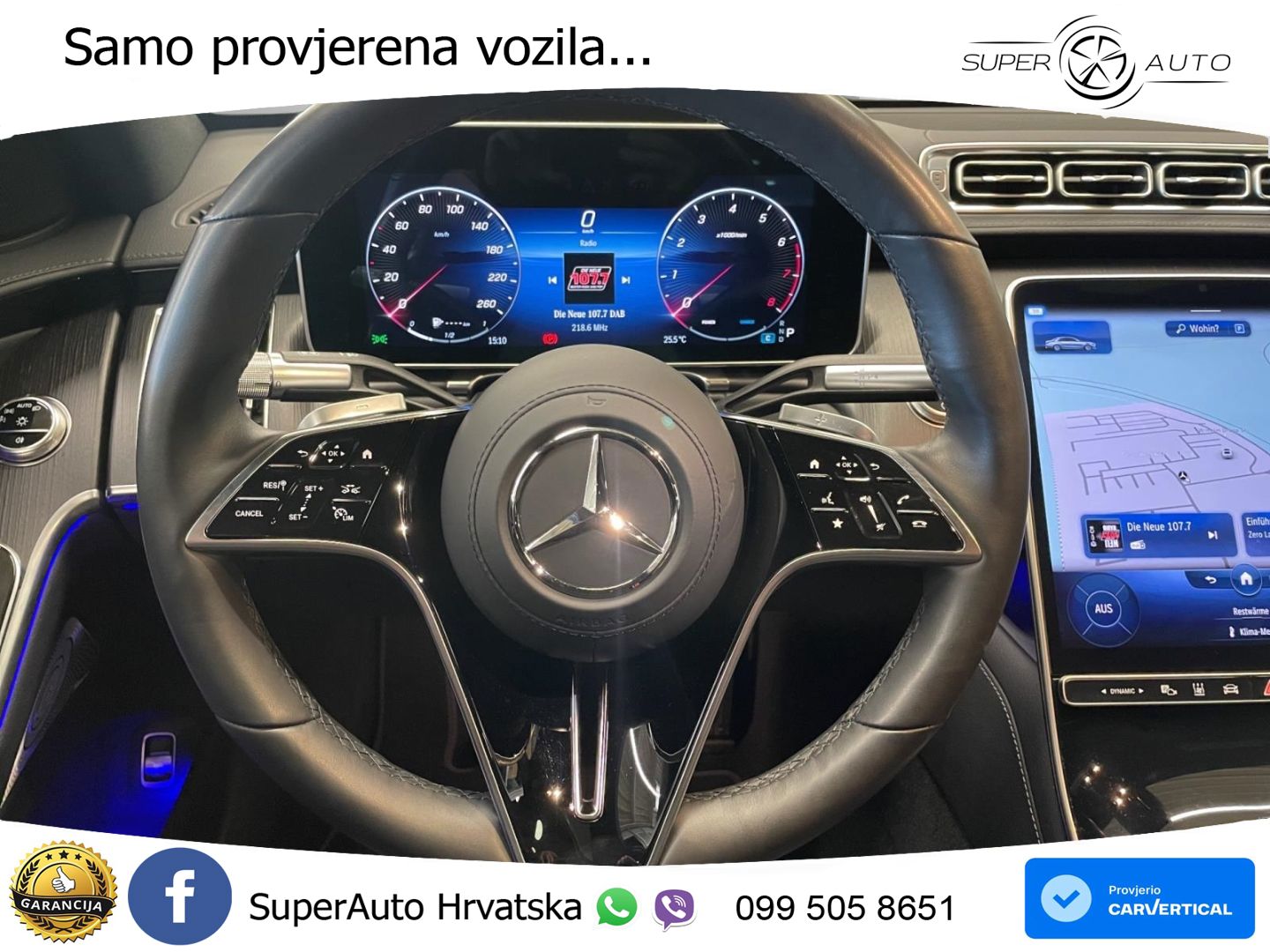 Mercedes S 580 V8 (503 KS) EQ Boost 4MATIC 9G-TRONIC ACC+HEAD+4xGR SJED+360+PANO