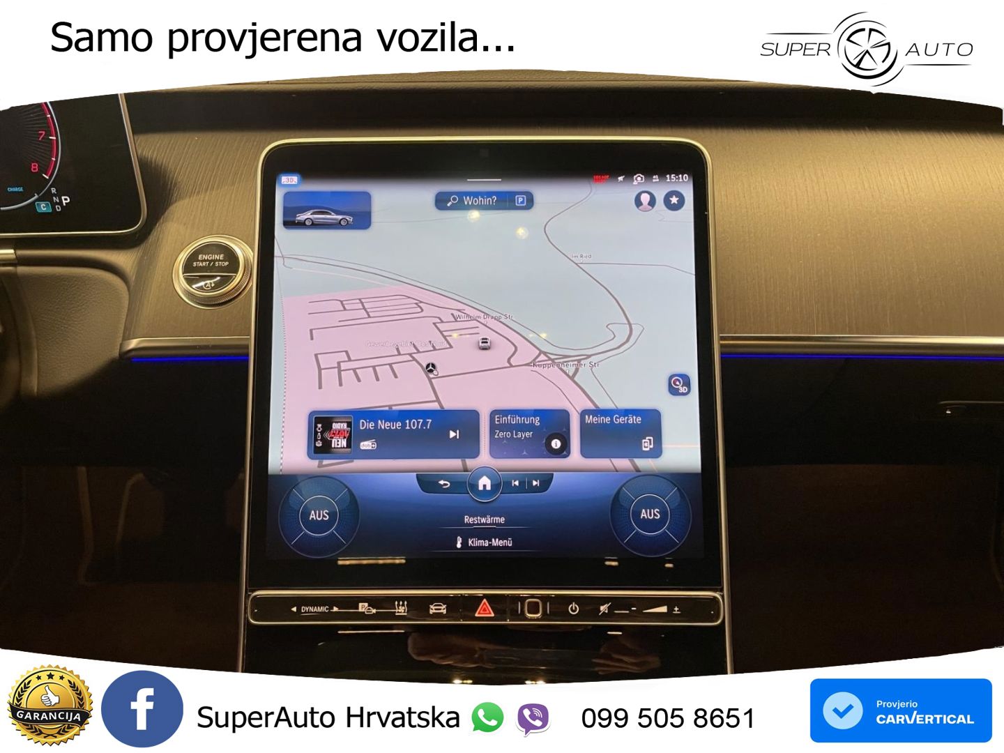 Mercedes S 580 V8 (503 KS) EQ Boost 4MATIC 9G-TRONIC ACC+HEAD+4xGR SJED+360+PANO