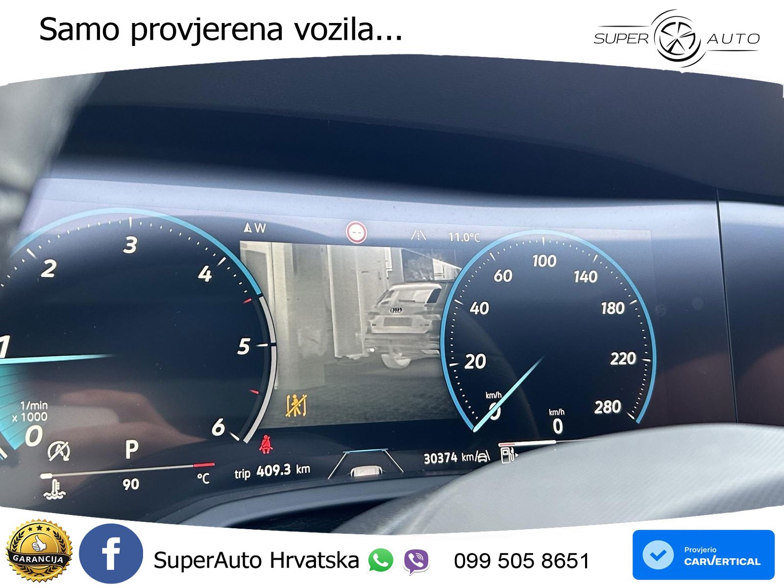 Volkswagen Touareg 3.0 V6 TDI (286 KS) 4MOTION Tiptronic R-Line ZRAČNI+ACC+GR SJED+KAM+PANO