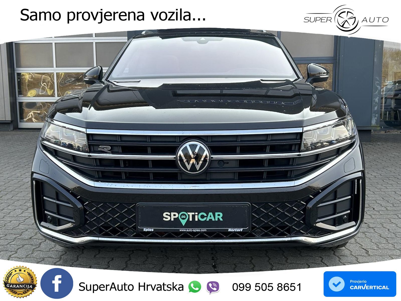 Volkswagen Touareg 3.0 V6 TDI (286 KS) 4MOTION Tiptronic R-Line ZRAČNI+ACC+GR SJED+KAM+PANO