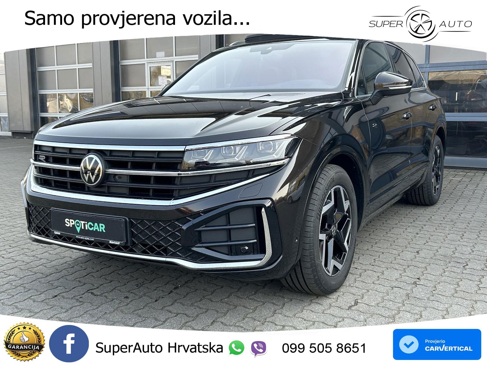 Volkswagen Touareg 3.0 V6 TDI (286 KS) 4MOTION Tiptronic R-Line ZRAČNI+ACC+GR SJED+KAM+PANO