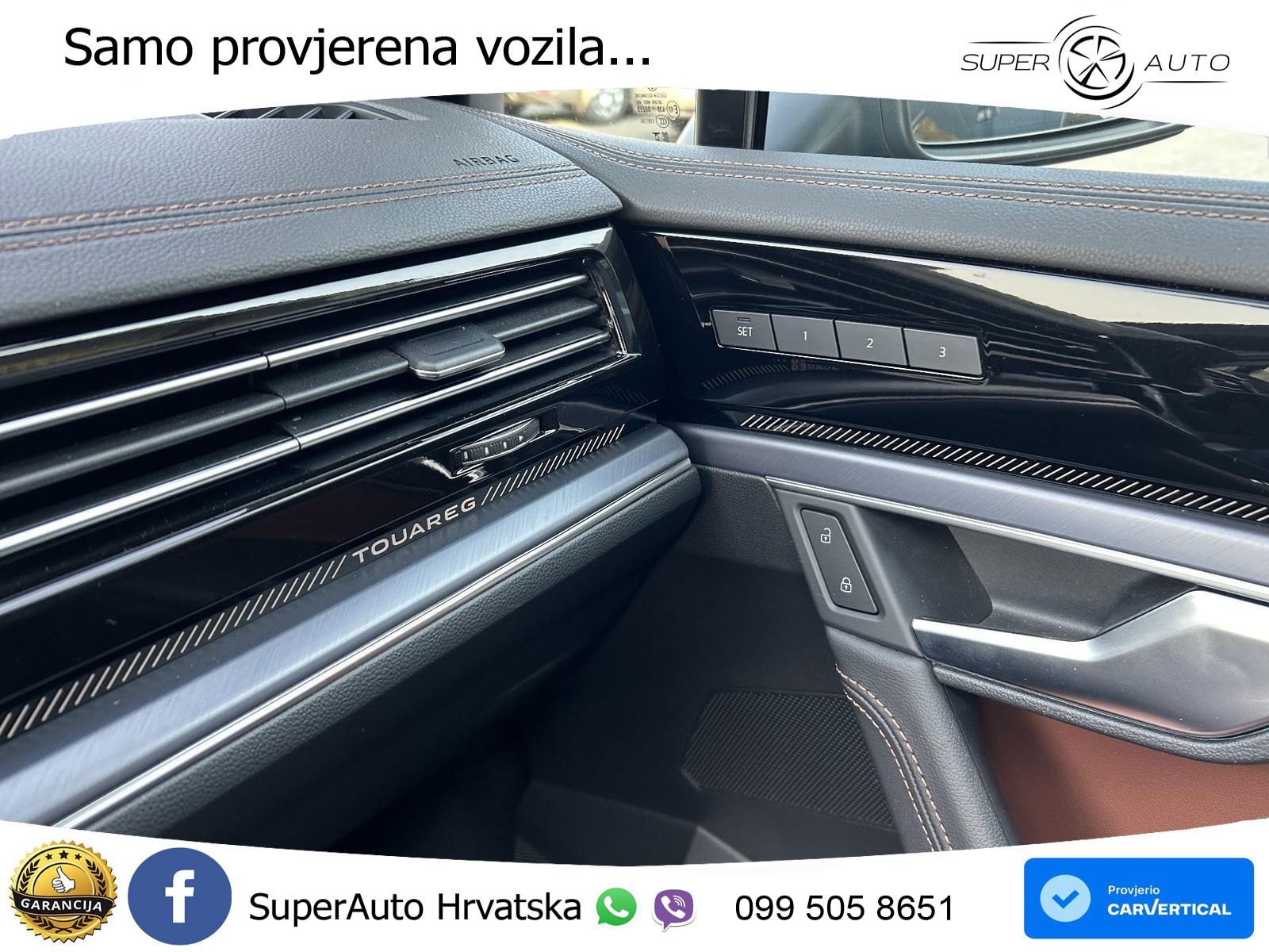 Volkswagen Touareg 3.0 V6 TDI (286 KS) 4MOTION Tiptronic R-Line ZRAČNI+ACC+GR SJED+KAM+PANO
