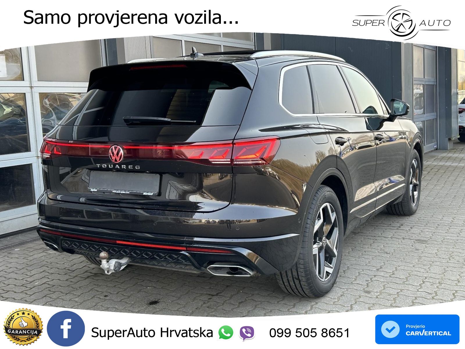 Volkswagen Touareg 3.0 V6 TDI (286 KS) 4MOTION Tiptronic R-Line ZRAČNI+ACC+GR SJED+KAM+PANO