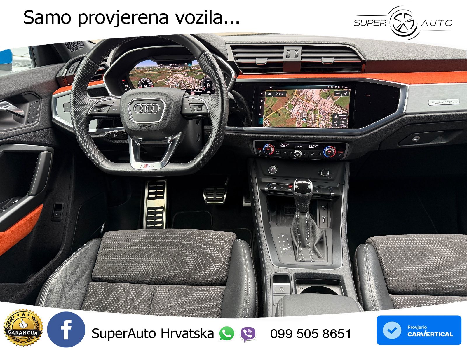 Audi Q3 45 TFSI (230 KS) quattro S tronic S line MATRIX+GR SJED+KAM