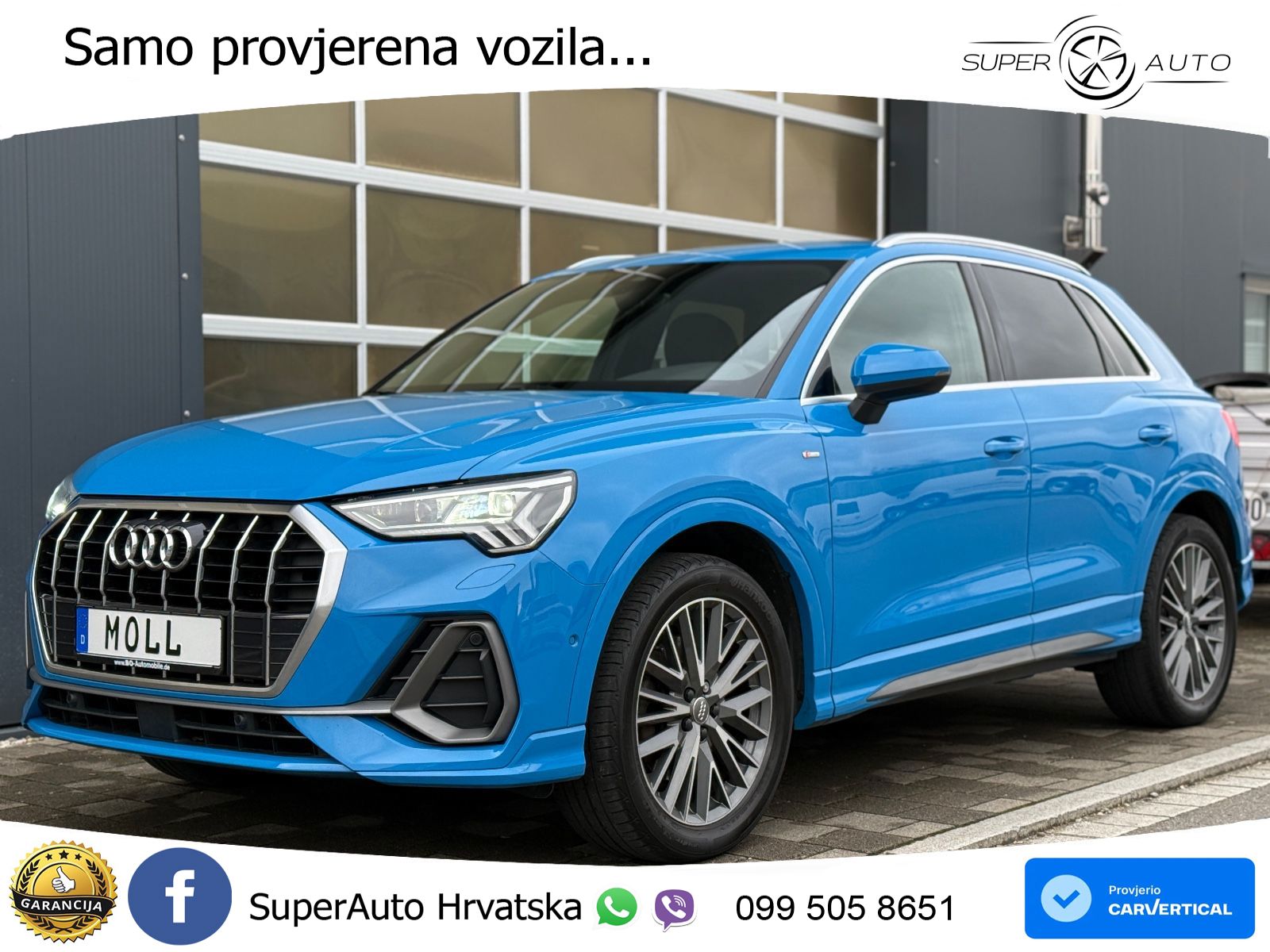Audi Q3 45 TFSI (230 KS) quattro S tronic S line MATRIX+GR SJED+KAM