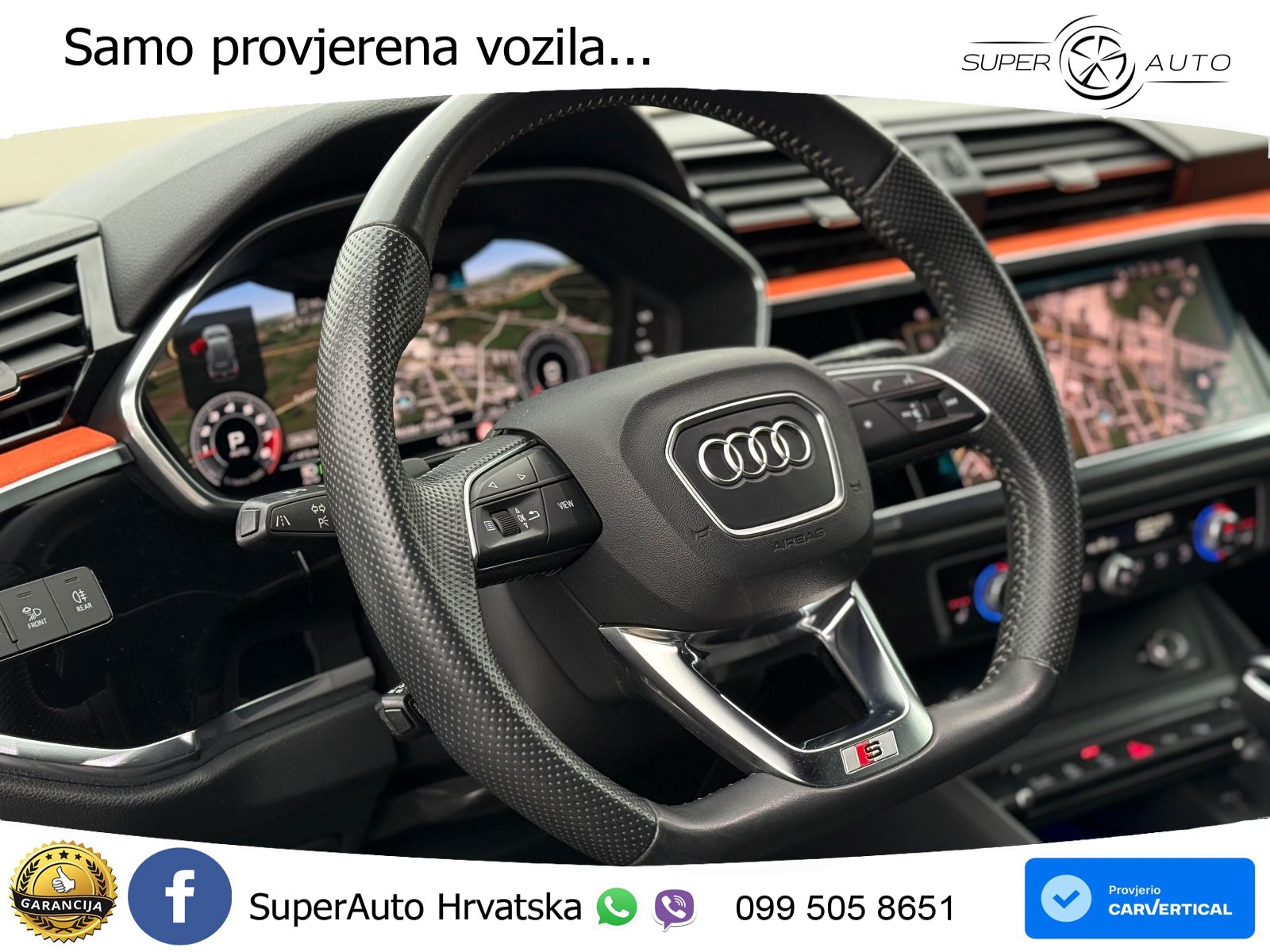 Audi Q3 45 TFSI (230 KS) quattro S tronic S line MATRIX+GR SJED+KAM
