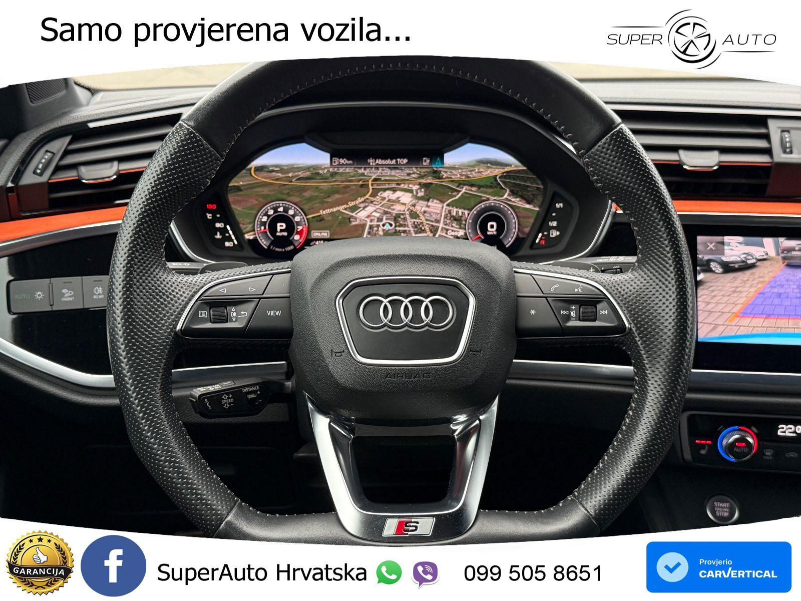 Audi Q3 45 TFSI (230 KS) quattro S tronic S line MATRIX+GR SJED+KAM
