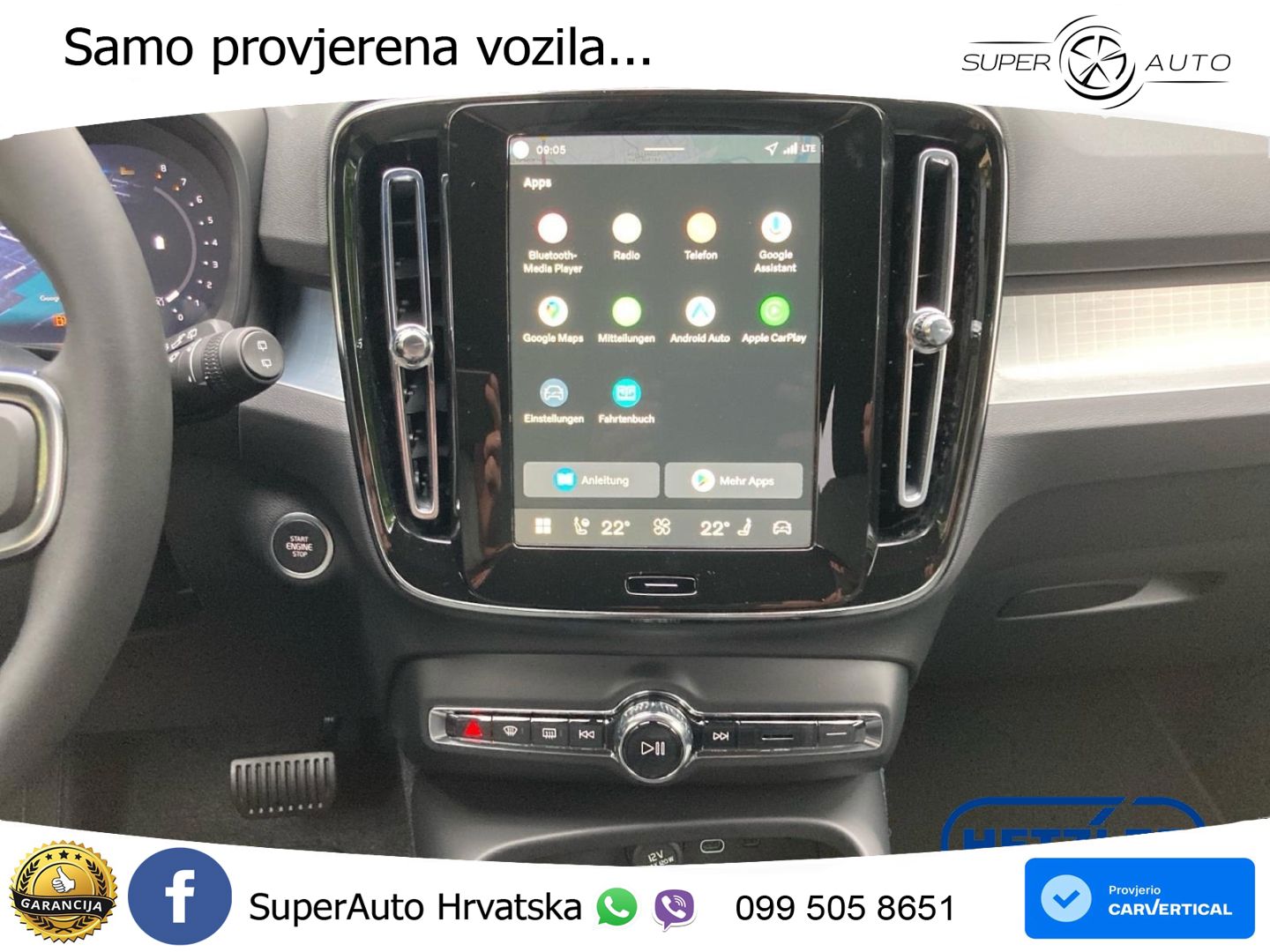 Volvo XC40 2.0 B3 163 KS Automatic LED+GR SJED+ACC