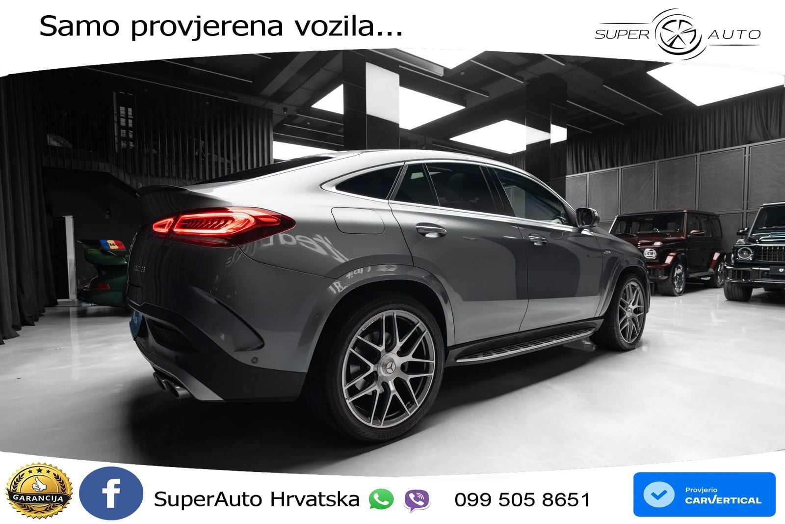 Mercedes AMG GLE Coupe 53 (435 KS) EQ Boost 4MATIC+ AMG SPEEDSHIFT TCT 9G LED+GR SJED+ACC