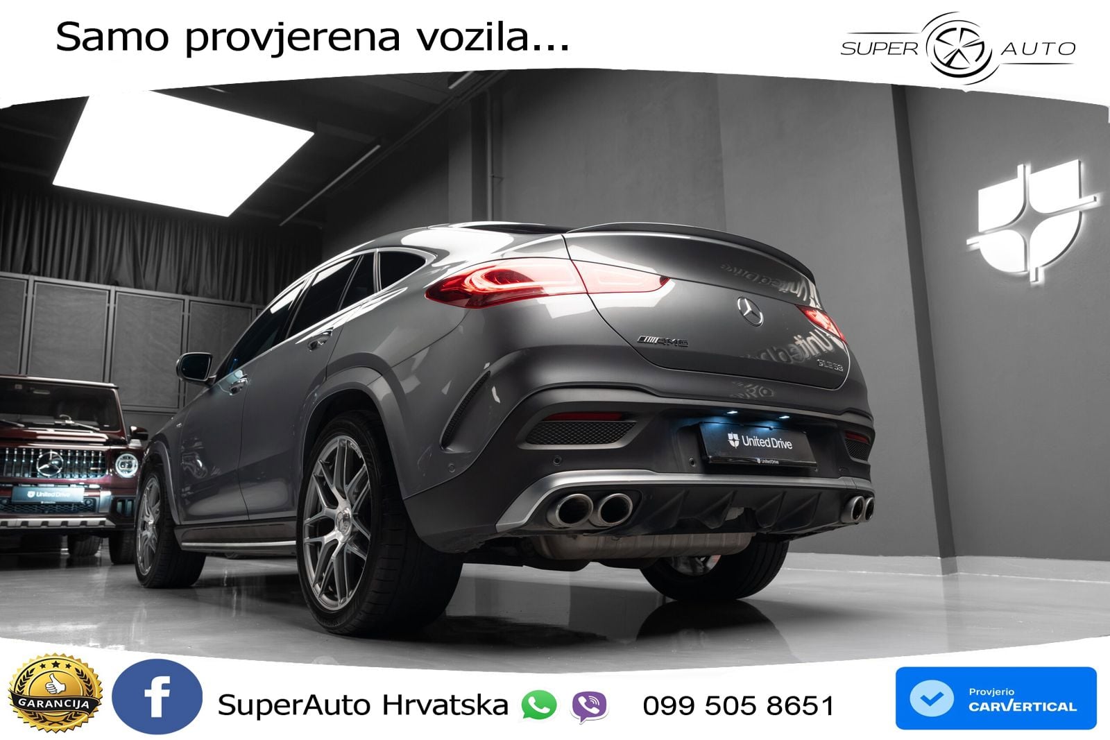Mercedes AMG GLE Coupe 53 (435 KS) EQ Boost 4MATIC+ AMG SPEEDSHIFT TCT 9G LED+GR SJED+ACC