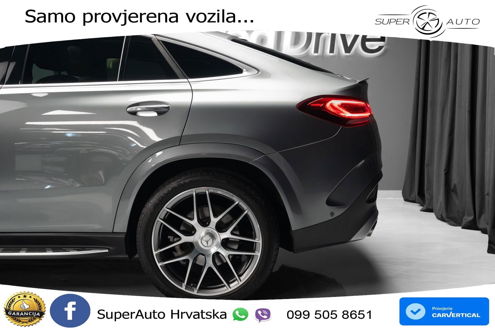 Mercedes AMG GLE Coupe 53 (435 KS) EQ Boost 4MATIC+ AMG SPEEDSHIFT TCT 9G LED+GR SJED+ACC