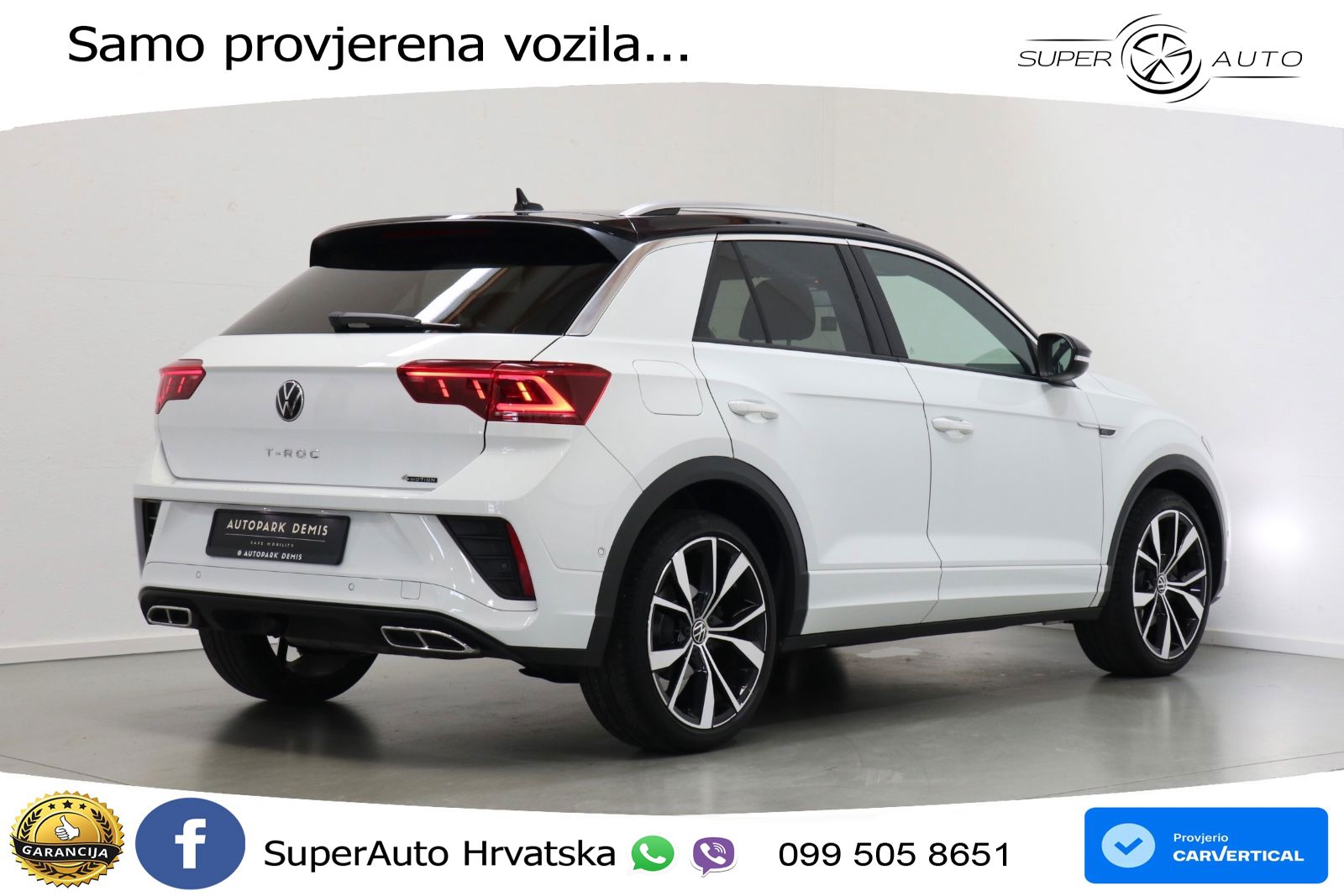 Volkswagen T-Roc I 2.0 TSI (190 KS) 4M DSG LED+GR SJED+ACC