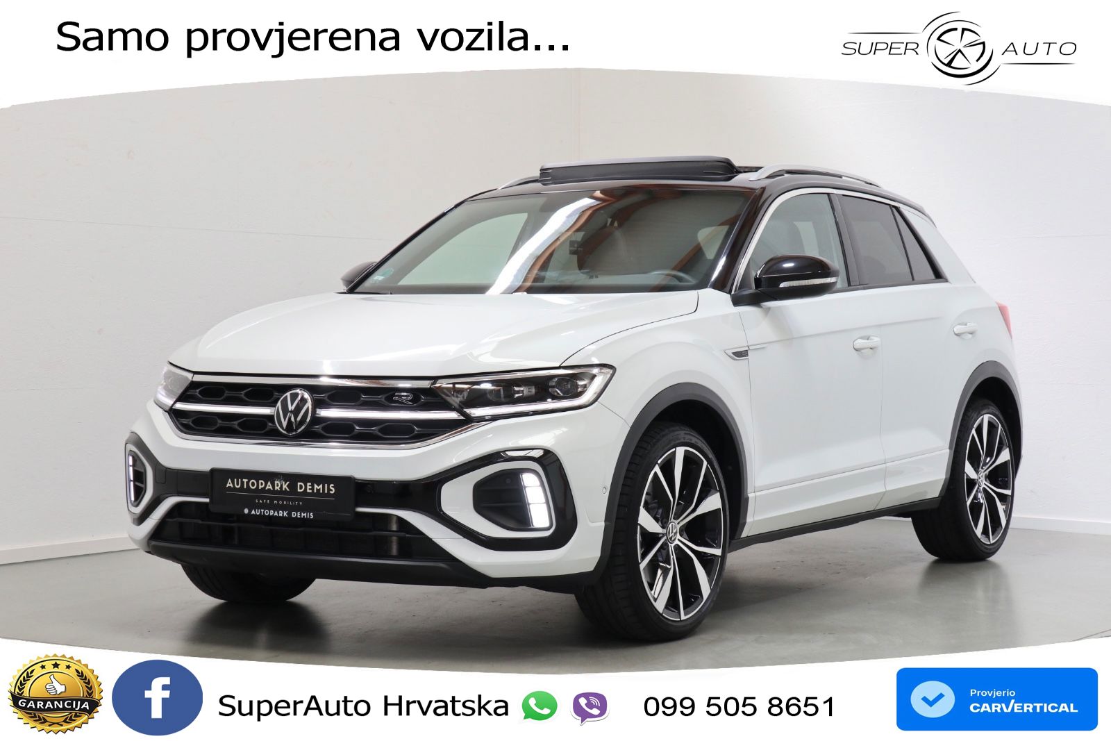Volkswagen T-Roc I 2.0 TSI (190 KS) 4M DSG LED+GR SJED+ACC