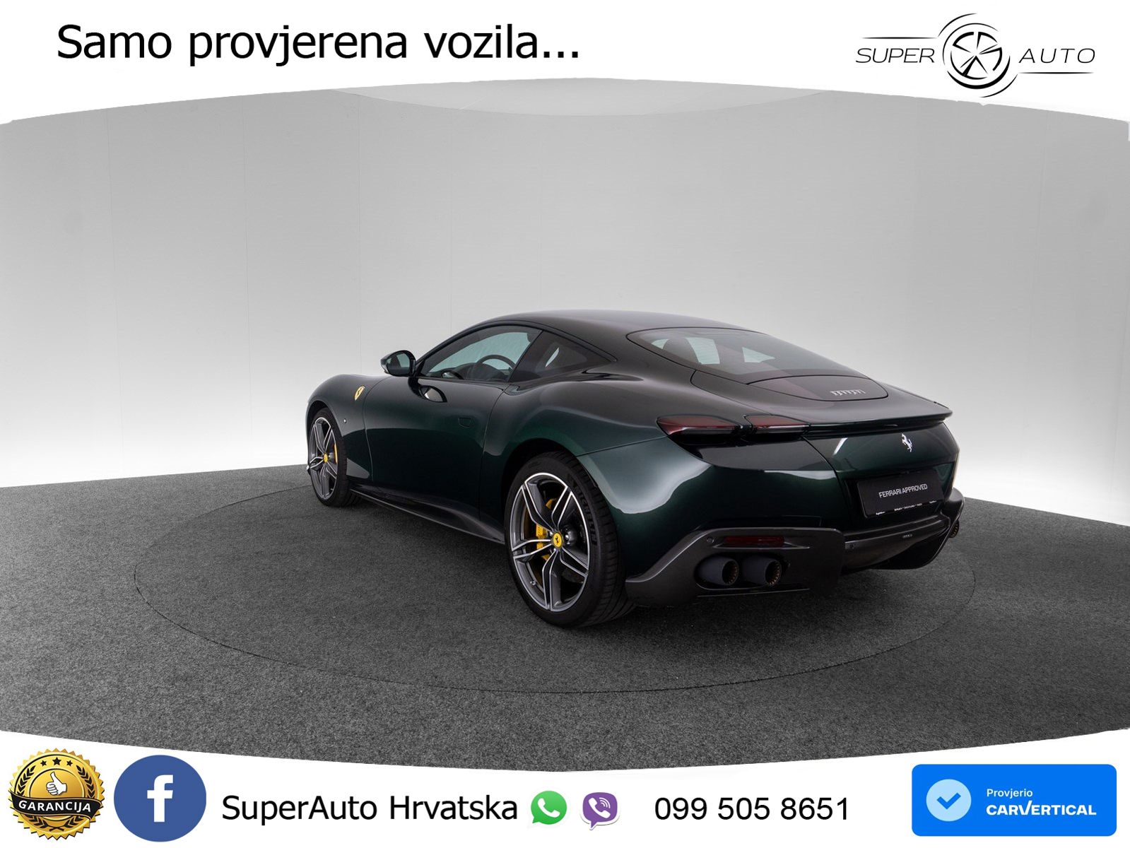 Ferrari Roma Spider 3.9 V8 (620 KS) F1 DCT