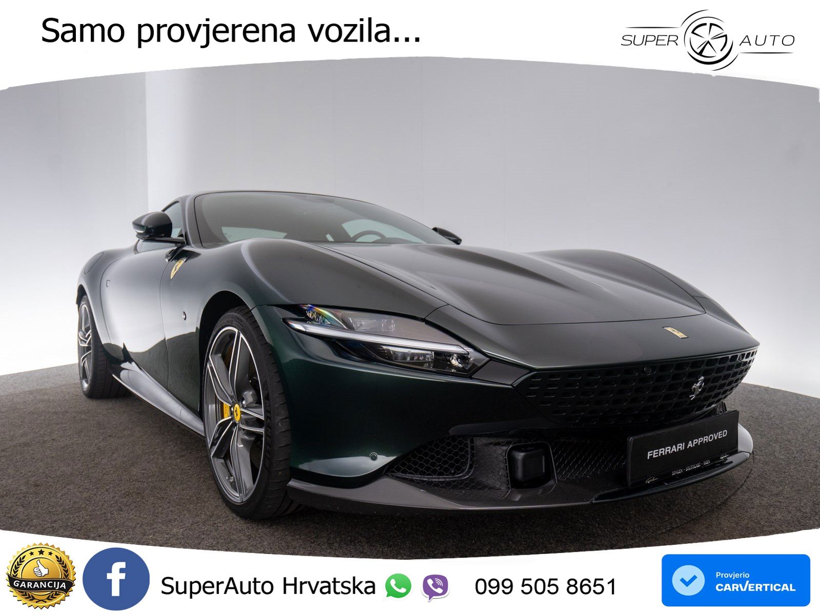 Ferrari Roma Spider 3.9 V8 (620 KS) F1 DCT