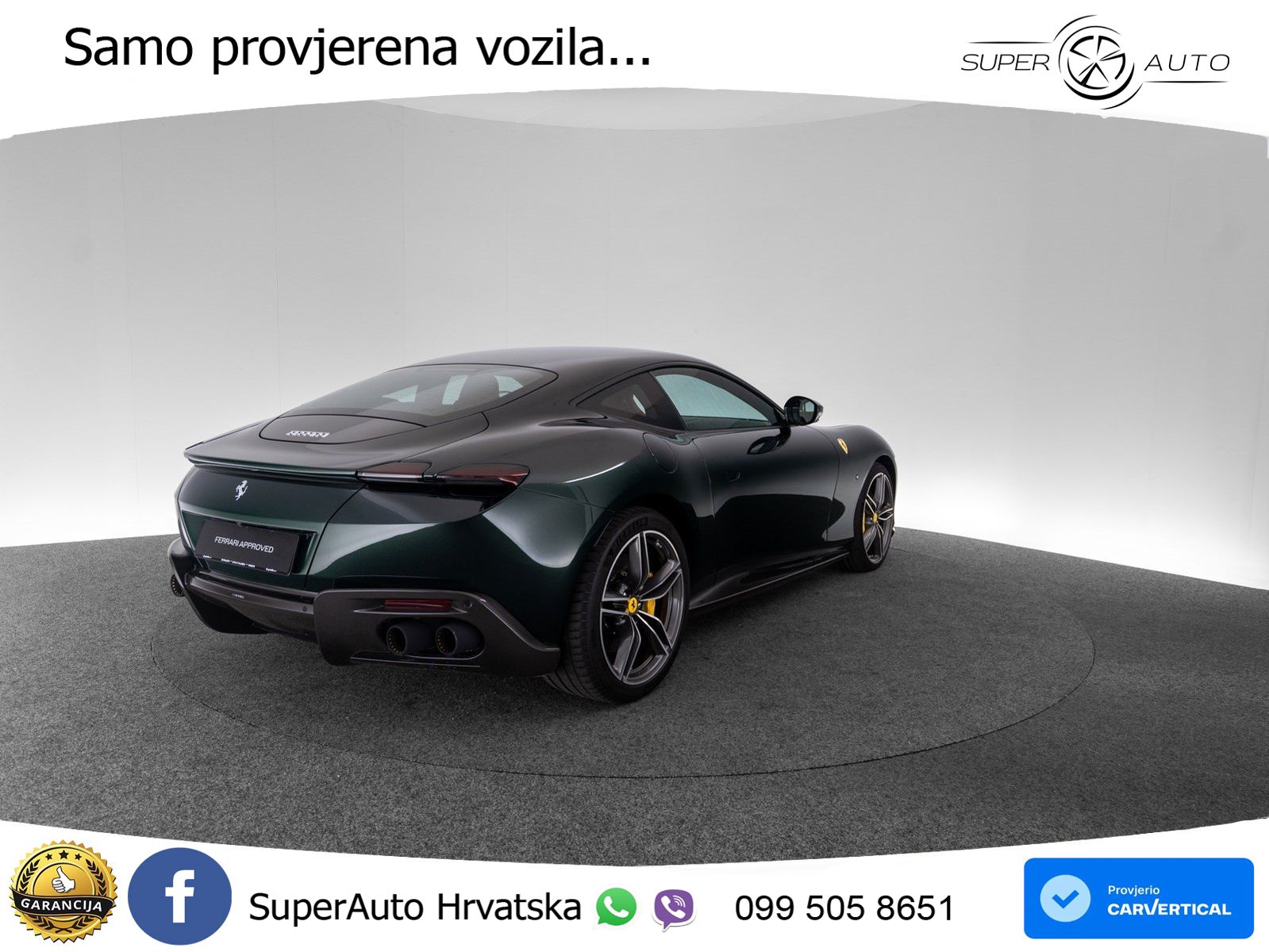 Ferrari Roma Spider 3.9 V8 (620 KS) F1 DCT
