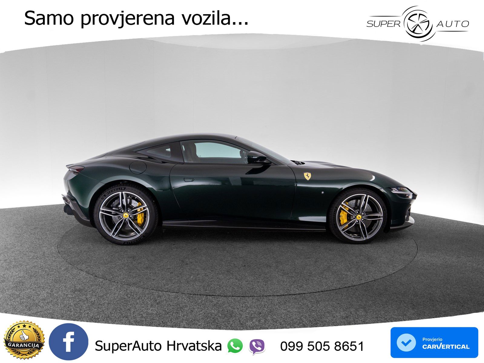 Ferrari Roma Spider 3.9 V8 (620 KS) F1 DCT
