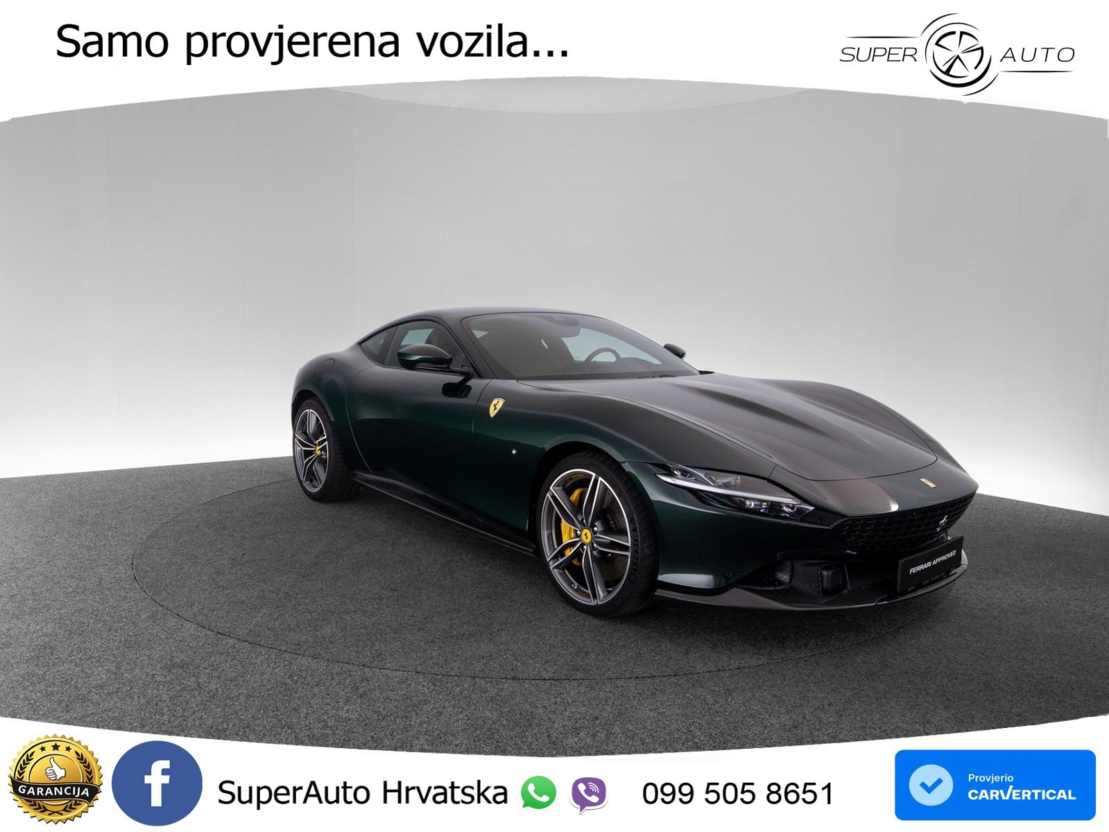Ferrari Roma Spider 3.9 V8 (620 KS) F1 DCT