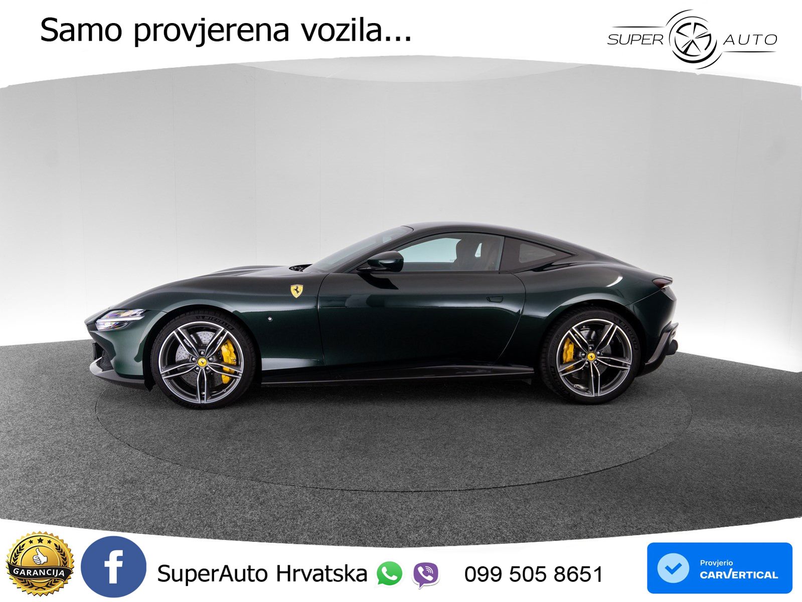 Ferrari Roma Spider 3.9 V8 (620 KS) F1 DCT