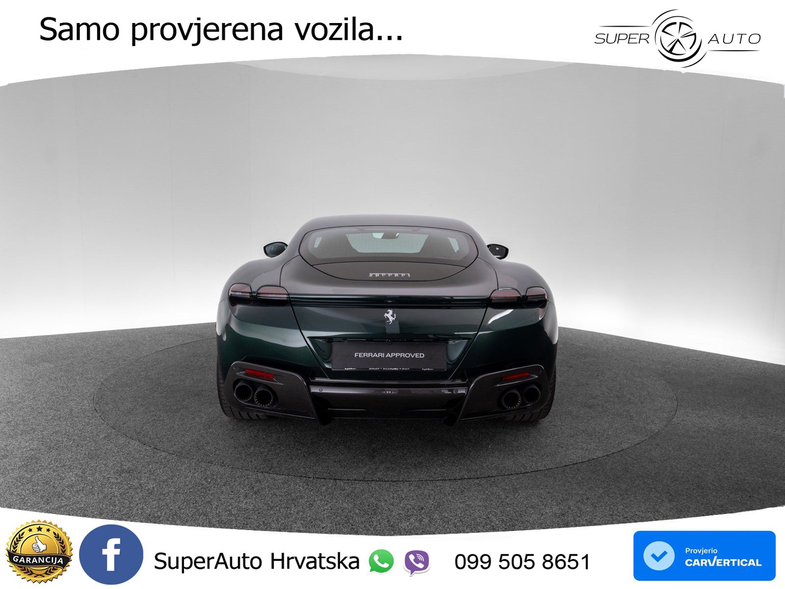 Ferrari Roma Spider 3.9 V8 (620 KS) F1 DCT