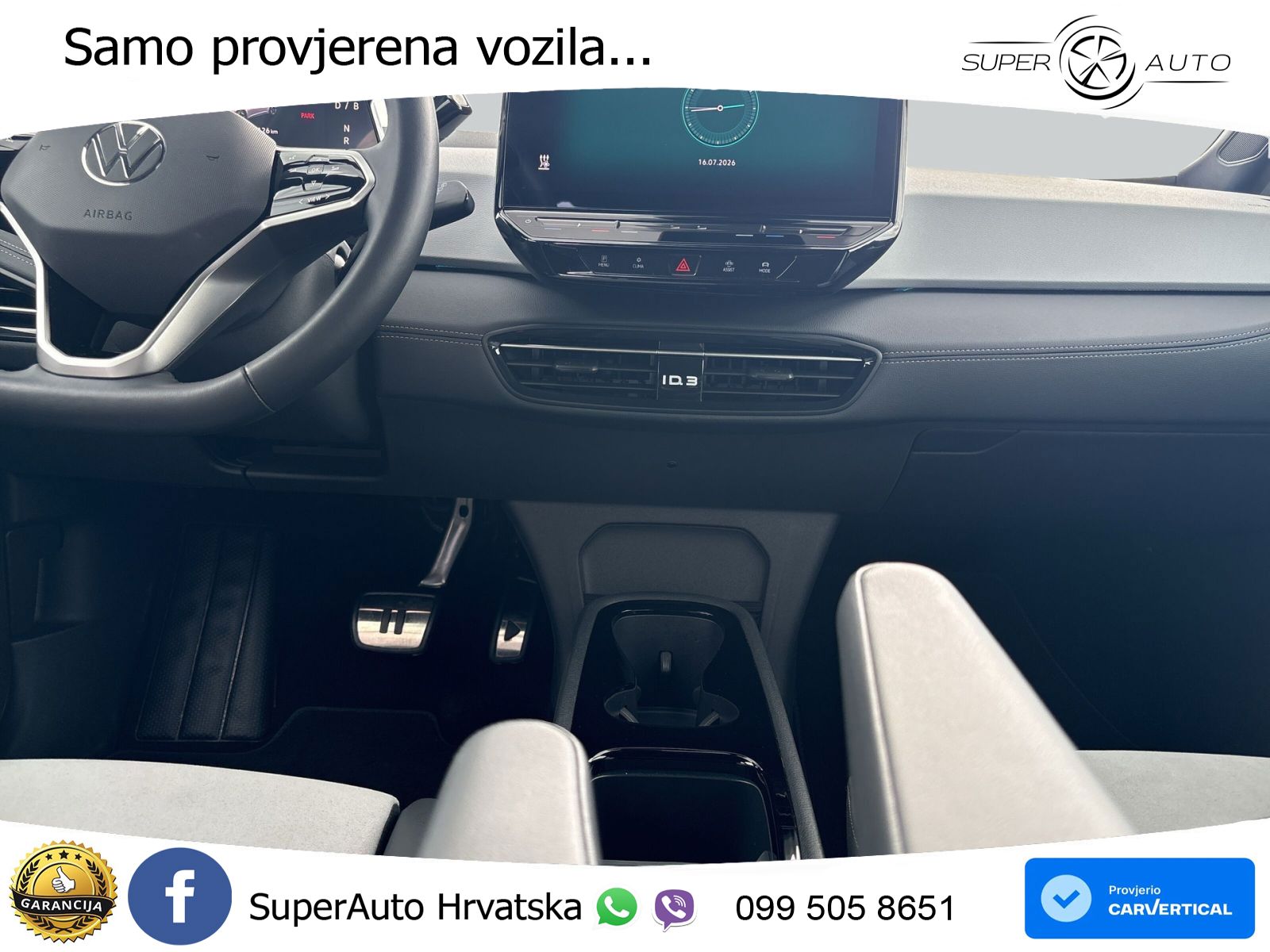 Volkswagen ID.3 Pro 62 kWh (204 KS) LED+GR SJED+ACC