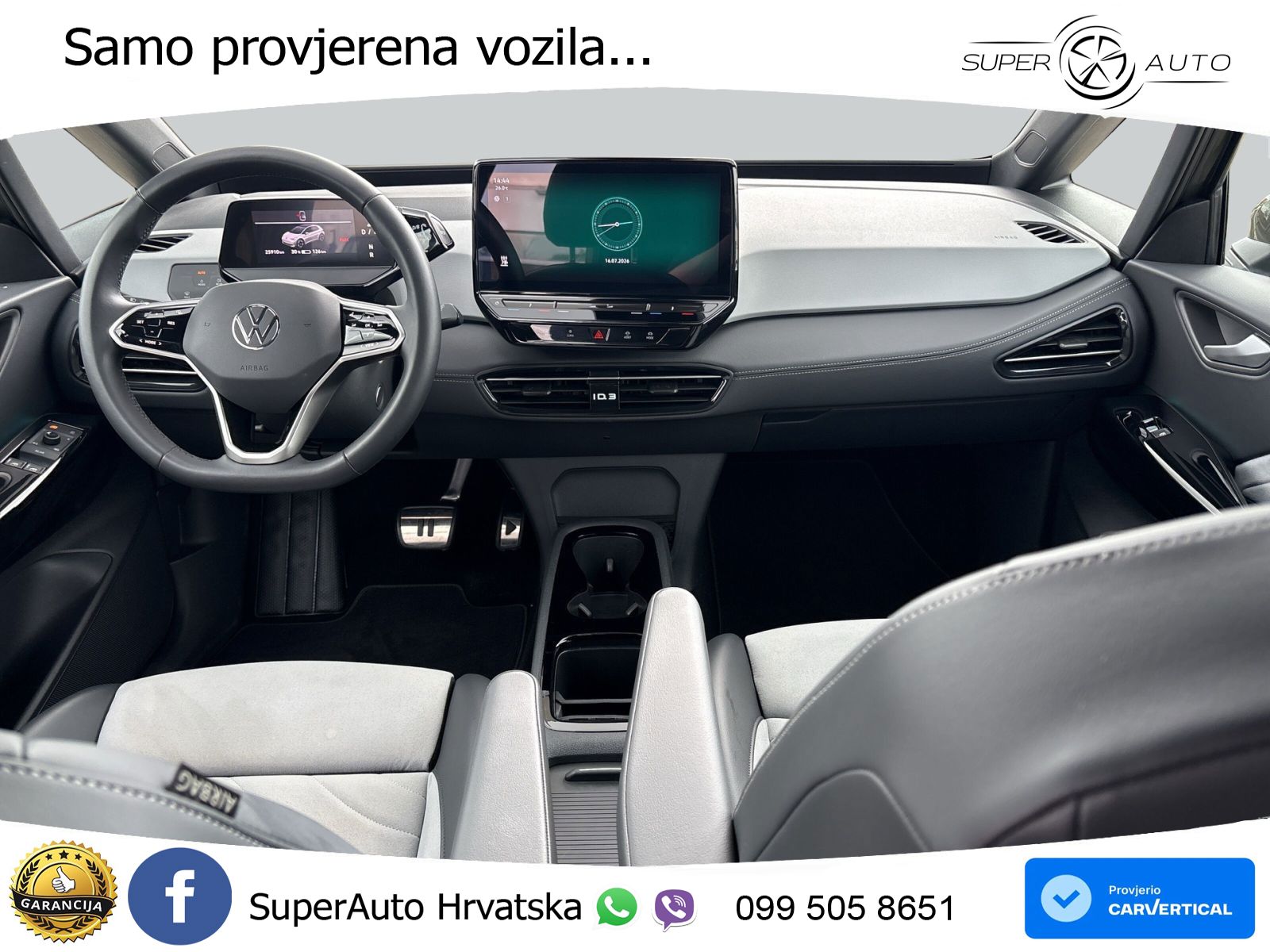 Volkswagen ID.3 Pro 62 kWh (204 KS) LED+GR SJED+ACC