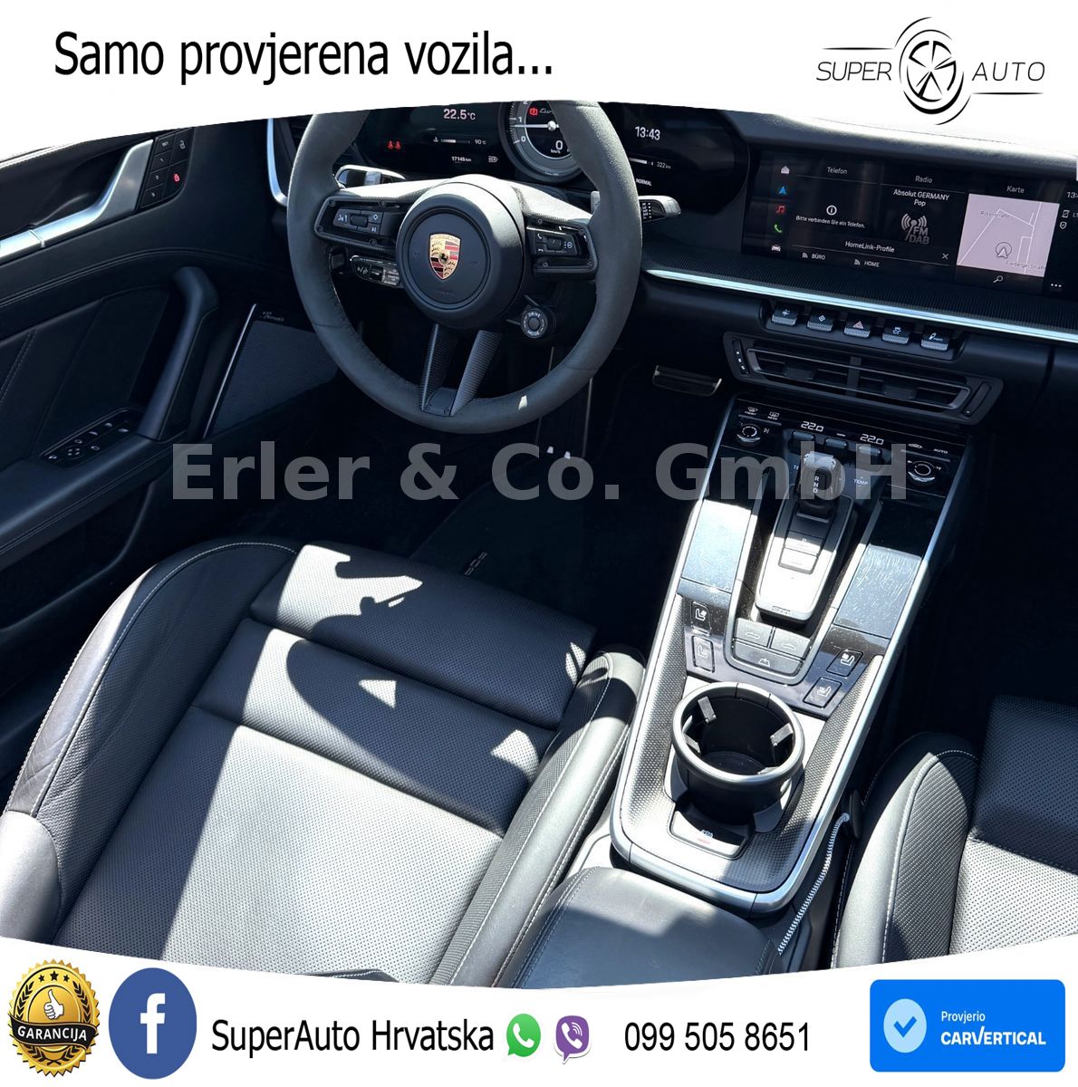 Porsche 911 Turbo S Cabriolet 3.8 (650 KS) PDK ZRAČNI+ACC+GR SJED+KAM